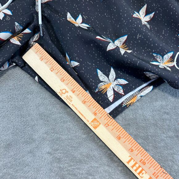 Volcom Boardshorts Tropical Floral Print Size Men’s Large Unlined Drawstring - Picture 7 of 7